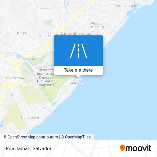 Rua Itamari map