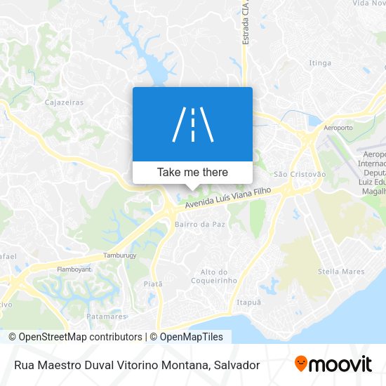 Rua Maestro Duval Vitorino Montana map