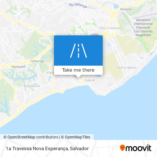 Mapa 1a Travessa Nova Esperança