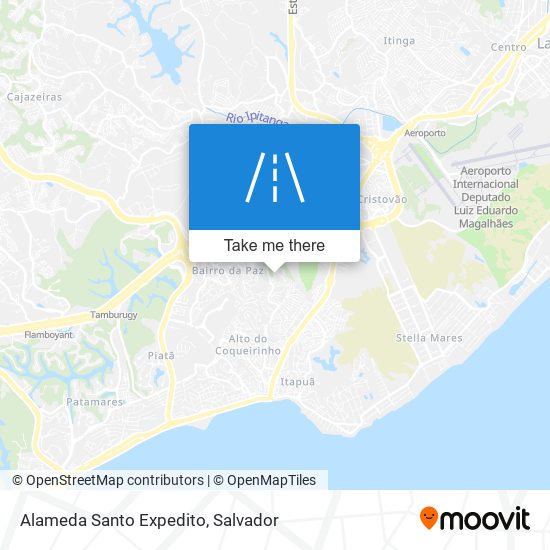 Alameda Santo Expedito map