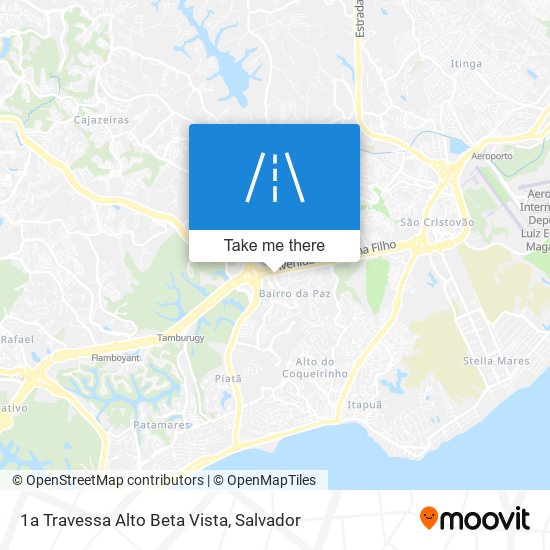 1a Travessa Alto Beta Vista map