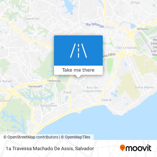 1a Travessa Machado De Assis map