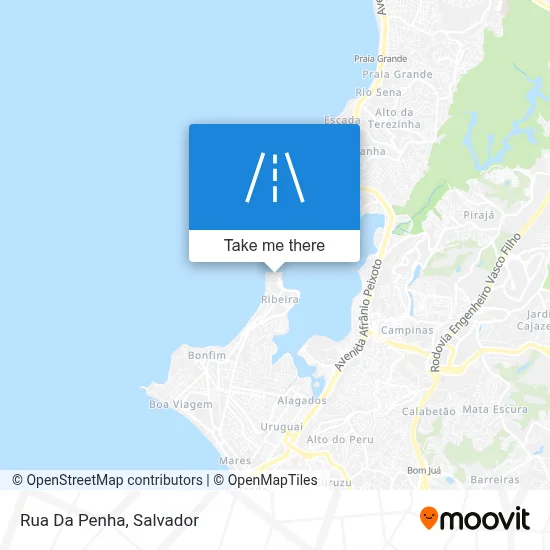 Rua Da Penha map