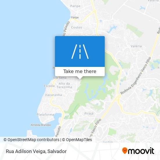Rua Adilson Veiga map