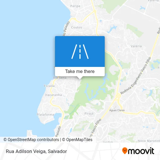 Rua Adilson Veiga map