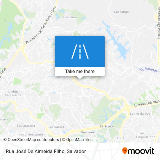 Rua José De Almeida Filho map
