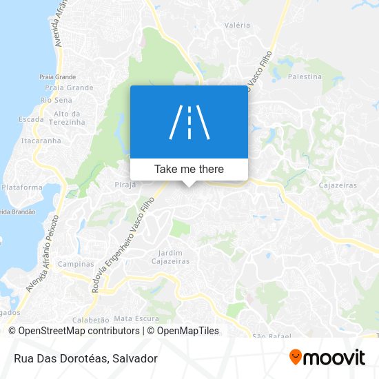 Rua Das Dorotéas map