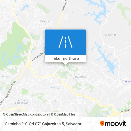 Mapa Caminho "10-Qd 07"-Cajazeiras 5