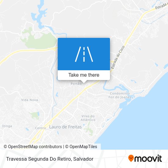 Travessa Segunda Do Retiro map