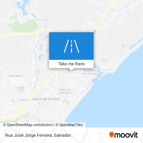 Rua José Jorge Ferreira map