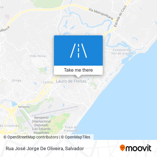 Mapa Rua José Jorge De Oliveira