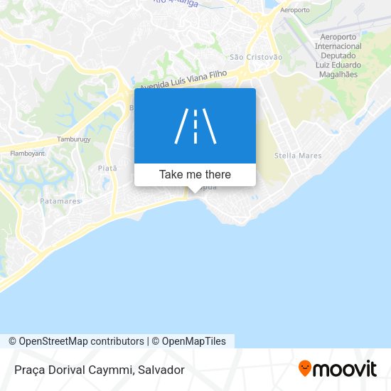 Praça Dorival Caymmi map