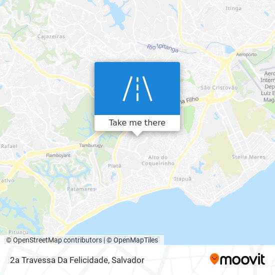 2a Travessa Da Felicidade map