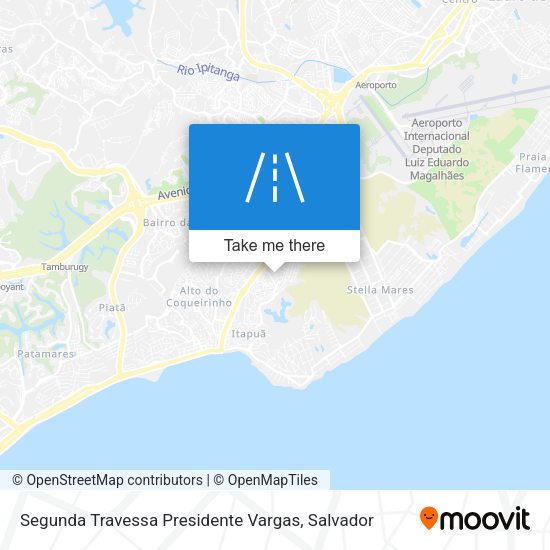 Segunda Travessa Presidente Vargas map