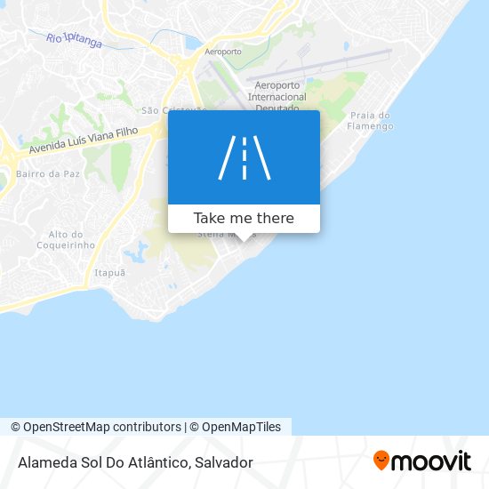 Alameda Sol Do Atlântico map