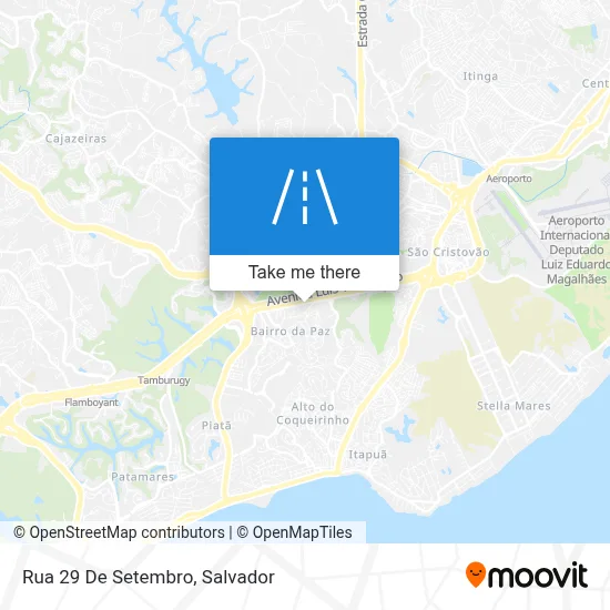 Rua 29 De Setembro map