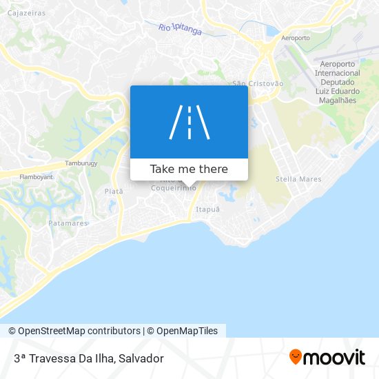 Mapa 3ª Travessa Da Ilha