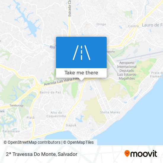 2ª Travessa Do Monte map