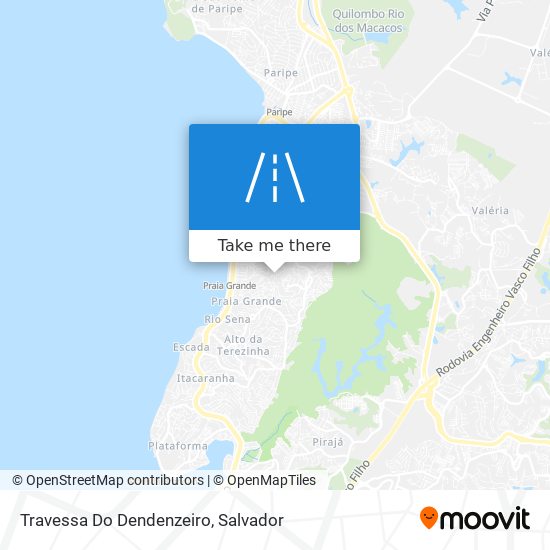 Travessa Do Dendenzeiro map