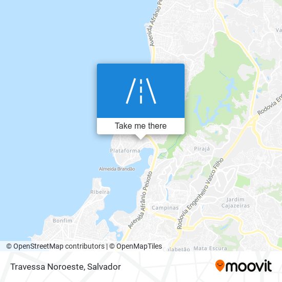 Travessa Noroeste map