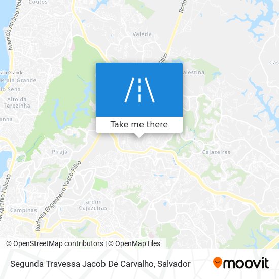 Segunda Travessa Jacob De Carvalho map