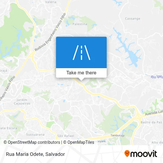 Rua Maria Odete map