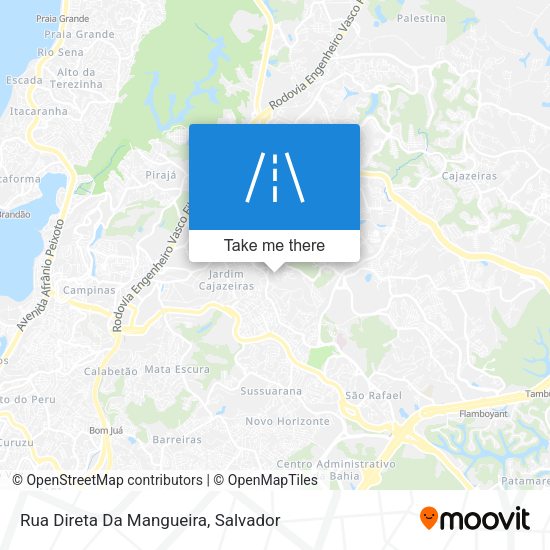 Rua Direta Da Mangueira map