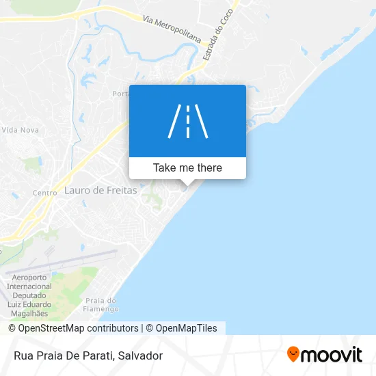 Rua Praia De Parati map