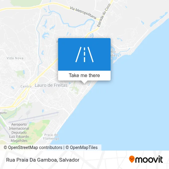 Rua Praia Da Gamboa map