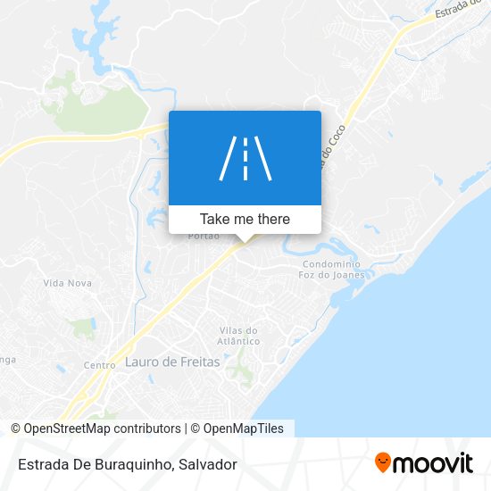 Estrada De Buraquinho map