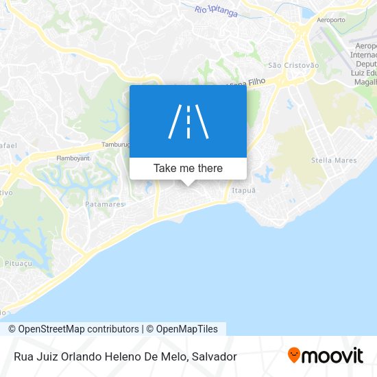 Rua Juiz Orlando Heleno De Melo map