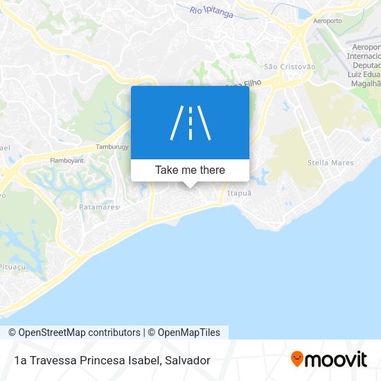 1a Travessa Princesa Isabel map