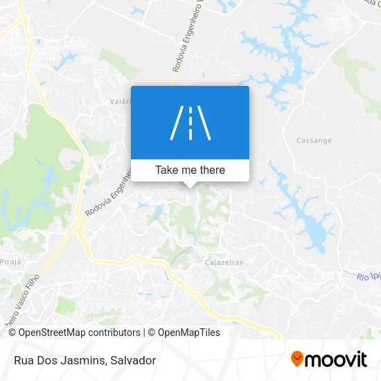 Rua Dos Jasmins map