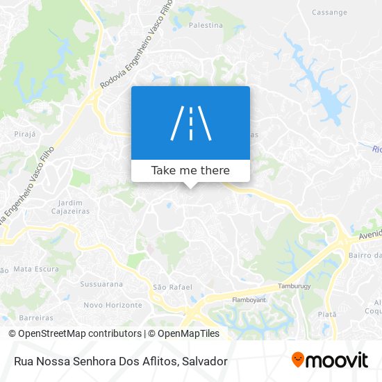 Rua Nossa Senhora Dos Aflitos map