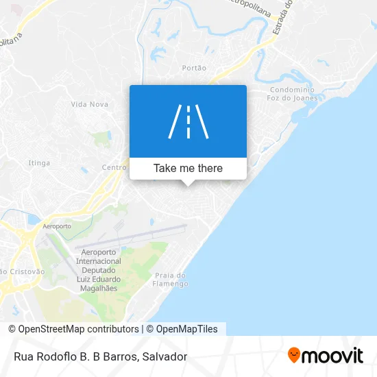 Rua Rodoflo B. B Barros map