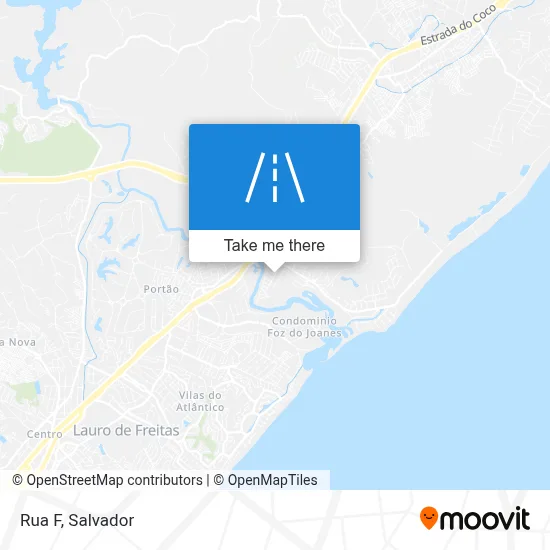Rua F map