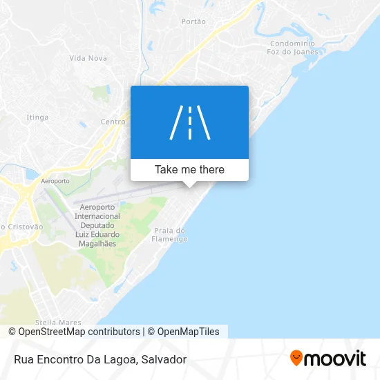 Rua Encontro Da Lagoa map
