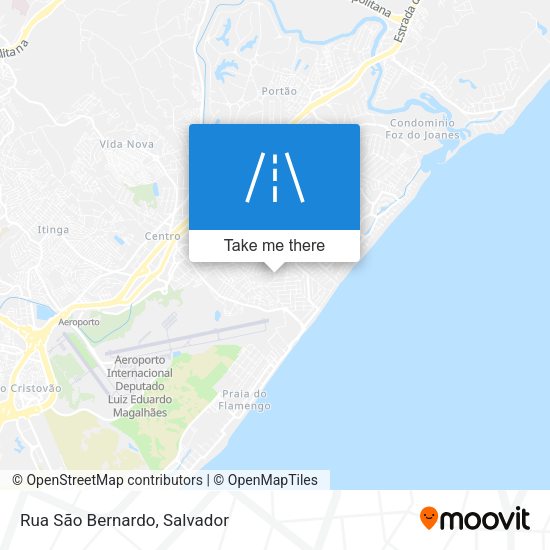Rua São Bernardo map