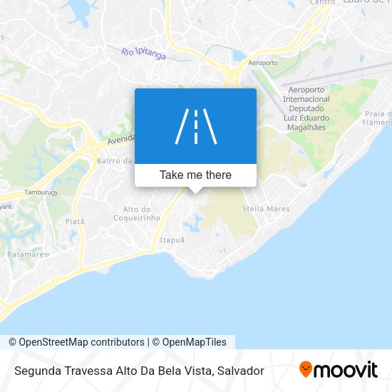 Segunda Travessa Alto Da Bela Vista map