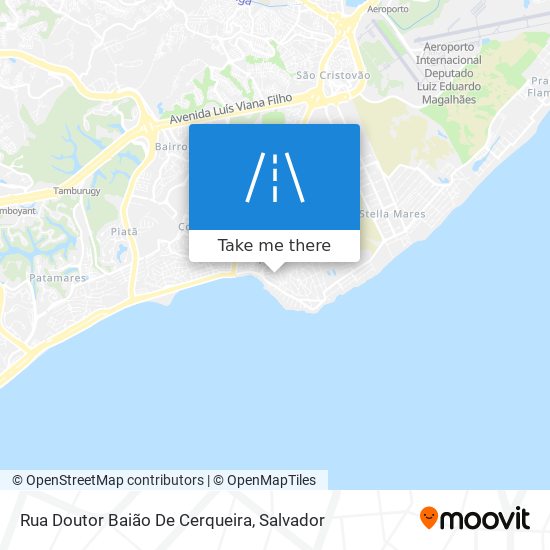 Rua Doutor Baião De Cerqueira map