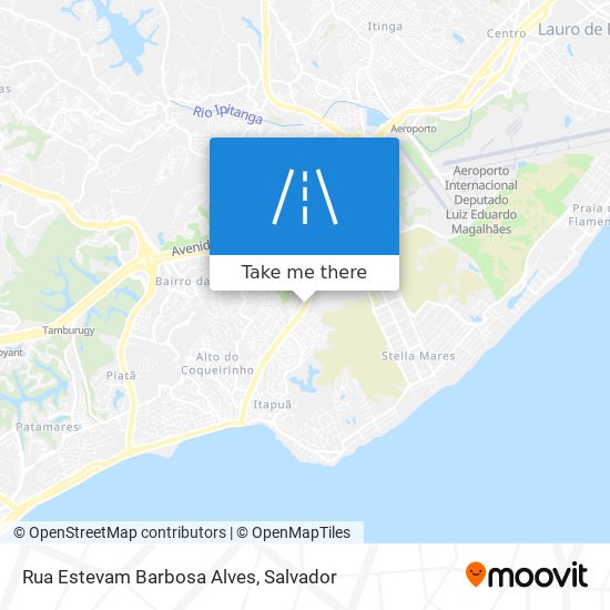 Rua Estevam Barbosa Alves map