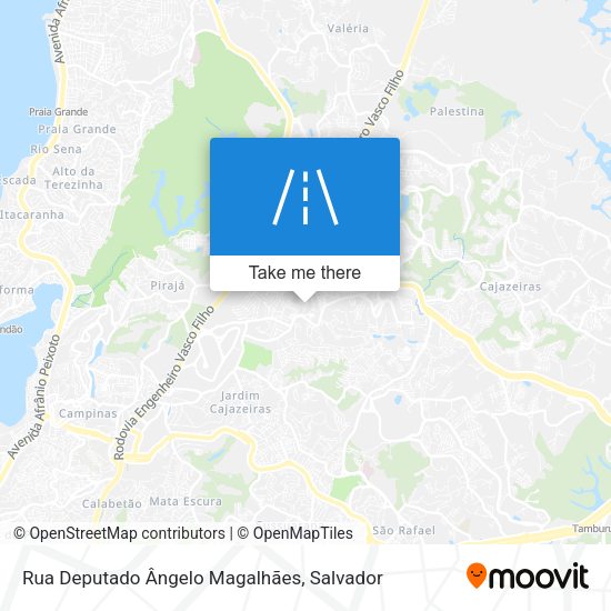 Rua Deputado Ângelo Magalhães map