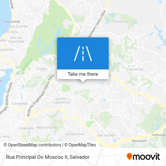 Rua Principal Do Moscou II map