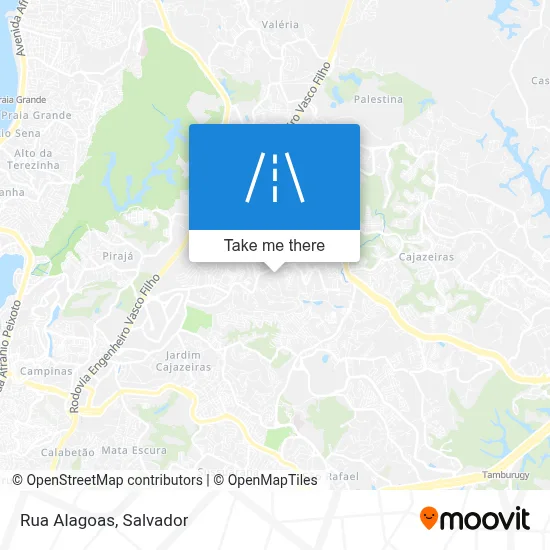 Rua Alagoas map