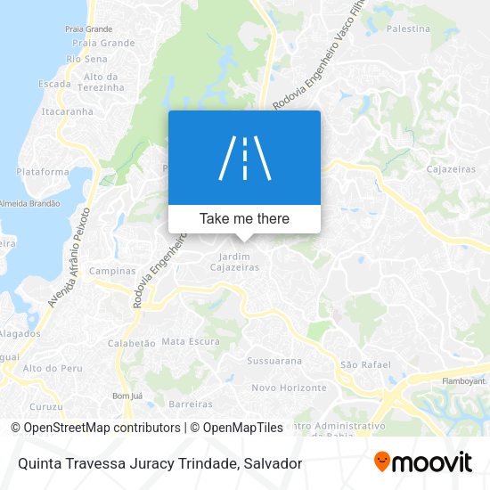 Quinta Travessa Juracy Trindade map