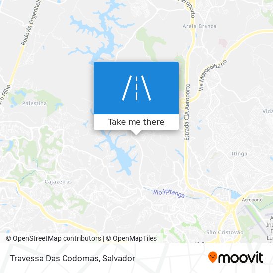 Travessa Das Codomas map