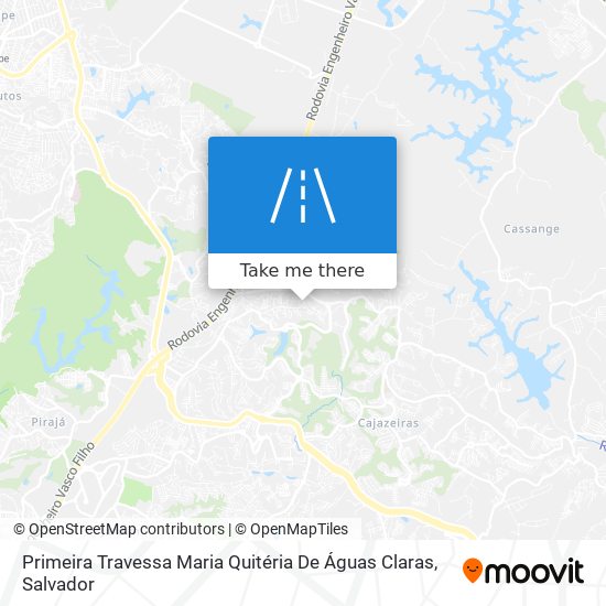 Primeira Travessa Maria Quitéria De Águas Claras map