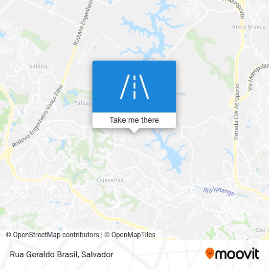 Rua Geraldo Brasil map