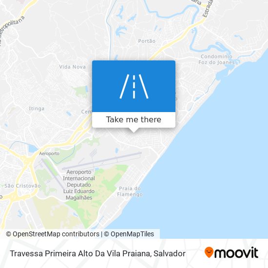 Travessa Primeira Alto Da Vila Praiana map