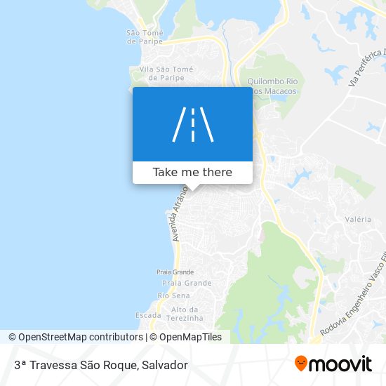 3ª Travessa São Roque map